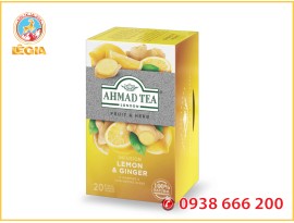 Trà Thảo Dược Ahmad Chanh và Gừng 40g - Ahmad Lemon & Ginger Tea