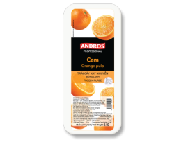 Cam xay nhuyễn đông lạnh Andros - ANDROS PROFESSIONAL ORANGE PULP FROZEN PUREE 1KG