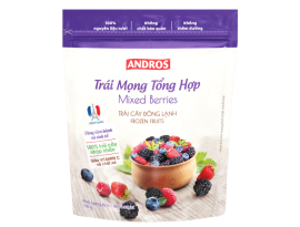 ANDROS TRÁI MỌNG TỔNG HỢP ĐÔNG LẠNH TÚI 300G