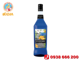 SYRUP VEDRENNE BLUE CURACAO 1L (6/T)