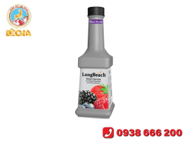 Mứt Sệt Longbeach Dâu rừng 900ml - Longbeach Mixed Berries Puree