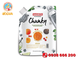 ANDROS PROFESSIONAL CHUNKY MƠ SƠ RI & HẠT CHIA TÚI 1KG/ Apricot Acerola & Chia CHUNKY