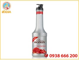 Mứt Sệt Đậu Đỏ Azuki Monin 1L - Le Fruit De Monin Azuki Red Beans