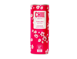 CHILL SAKURA DƯA HẤU SAKE - CHILL COCKTAIL SAKURA WATERMELON & SAKE SPARKLING 250ML