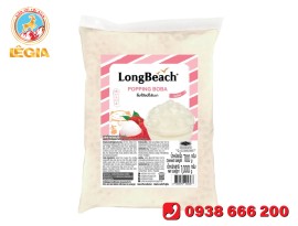 Hạt thủy Tinh Vải Longbeach 1000g - Longbeach Popping Boba Lychee 1000g