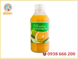 Sinh Tố Berrino Cam Nha Đam 1L - Berrino Aloe Vera Orange Smoothie Base