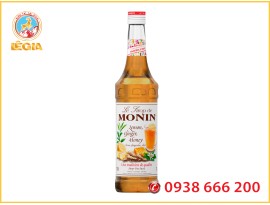 Siro Monin Chanh, Gừng và Mật Ong 700ml - Monin Lemon, Ginger & Honey Syrup