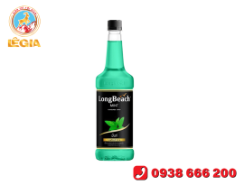 Siro LongBeach Bạc Hà 740ml - LongBeach Mint Syrup