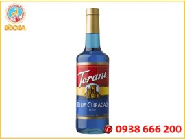 Siro Torani Curacao 750ml - Torani Blue Curacao Syrup