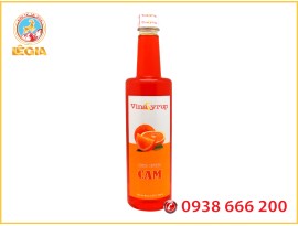 Siro Vinasyrup Cam 750ml - Vinasyrup Orange Syrup