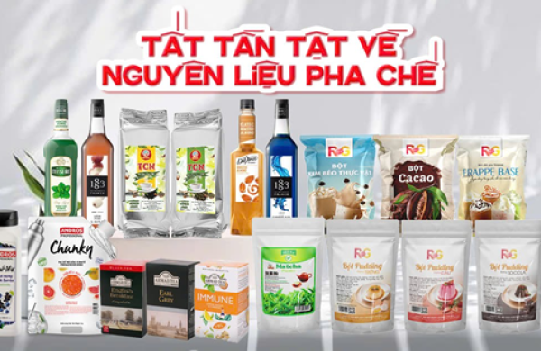 Tất Tần Tật Về Nguyên Liệu Pha Chế