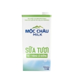 SỮA TƯƠI TIỆT TRÙNG CÓ  ĐƯỜNG MỘC CHÂU MCM 1L(  12 Hộp/ Thùng
