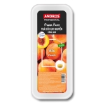 Đào xay nhuyễn đông lạnh Andros (Peach Frozen Puree) - hộp 1kg