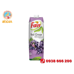 NƯỚC ÉP NHO - FAN RED GRAPE JUICE 1L (12/T)