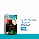 TRÀ TÚI LỌC DILMAH TÁO, QUẾ và VANILLA 30G