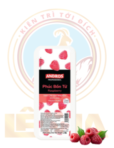 PHÚC BỒN TỬ ĐÔNG LẠNH ANDROS 500G -RASPBERRY FROZEN FRUITS