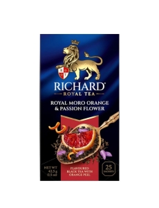 Trà Hoàng Gia Richard - Cam đỏ Moro & Hoa Lạc tiên