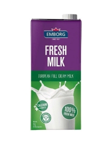 Sữa Tươi Tiệt Trùng Nguyên Kem Emborg European Full Cream 1L