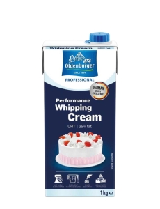 KEM SỮA TIỆT TRÙNG  OLDENBURGER 35% BÉO 1KG-  OLDENBURGER WHIPPING  CREAM (12/T)
