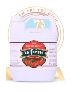 Nước Cốt Dâu Tây La Fresh Đà Lạt (Can 4L)