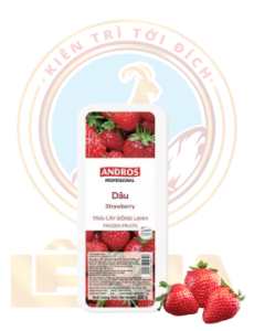 Dâu Đông Lạnh Andros 600G - Strawberry (6/T)