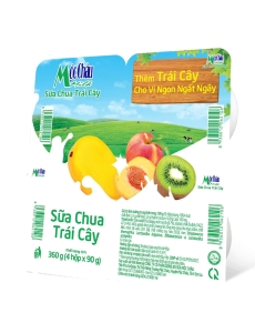 Sữa chua trái cây Mộc Châu 