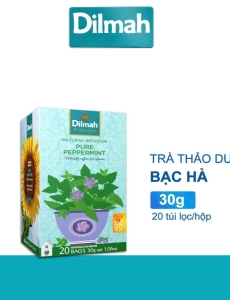 Trà thảo mộc Bạc hà nguyên chất hiệu Dilmah 30g