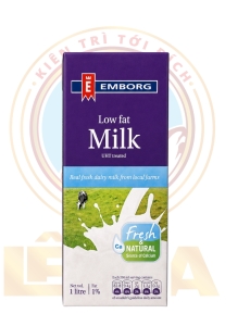 Sữa tươi tách kem Emborg Low Fat 1L