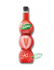 Syrup Freshy Dâu (Strawberry syrup) – Chai 710ml