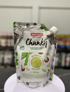 ANDROS PROFESSIONAL MỨT CHUNKY NHA ĐAM VẢI 1KG/ ALOE LYCHEE CHUNKY