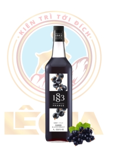 SYRUP 1883 LÝ CHUA ĐEN 1L - BLACKCURRANT 