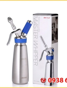 Bình Làm Kem Mosa Inox 0,5 lit