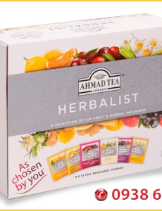 Bộ Sưu Tập 6 Vị Trà Thảo Mộc Ahmad 105g - Ahmad Herbalist