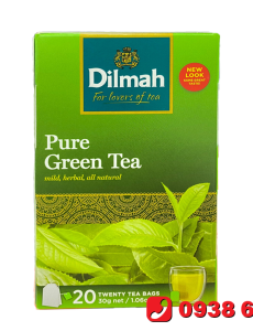 TRÀ DILMAH XANH NGUYÊN CHẤT 30G - DILMAH PURE GREEN TEA