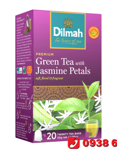 TRÀ XANH HOA NHÀI DILMAH 30G