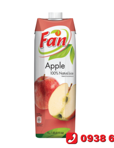 NƯỚC ÉP TÁO - FAN APPLE JUICE 1L (12/T)