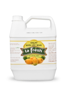 La Fresh Nước Cốt Xoài Đà Lạt (Can 4L) 