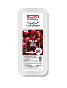 ANDROS PROFESSIONAL ANH ĐÀO ĐÔNG LẠNH HỘP 550G /FROZEN MORELLO CHERRY 550G