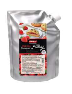 ANDROS PROFESSIONAL MỨT DÂU FILLING 1KG/ STRAWBERRY FILLING 1KG