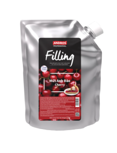 ANDROS PROFESSIONAL ANH ĐÀO FILLING 1KG/ CHERRY FILLING 1KG