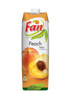 NƯỚC ÉP ĐÀO - FAN PEACH NECTAR 1L (12/T)