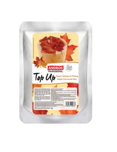 THẠCH HƯƠNG LÁ PHONG TOP UP ANDROS 1KG - MAPLE JELLY TOP UP (8/T)