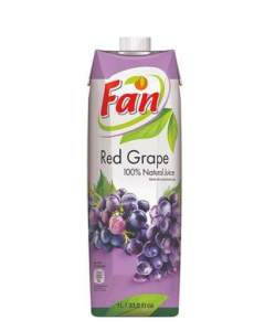 NƯỚC ÉP NHO - FAN RED GRAPE JUICE 1L (12/T)