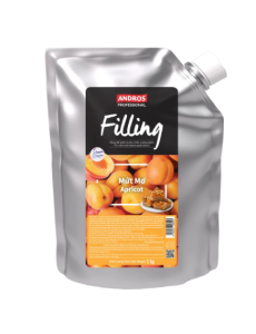ANDROS PROFESSIONAL MƠ FILLING 1KG/ APRICOT FILLING 1KG