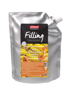 ANDROS PROFESSIONAL CHUỐI CARAMEL FILLING 1KG (Banana Caramel Filling 1kg)