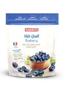 ANDROS VIỆT QUẤT ĐÔNG LẠNH TÚI 300G