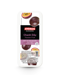 CHANH DÂY XAY NHUYỄN ĐÔNG LẠNH ANDROS HỘP 1KG/ Passion Fruit frozen Puree 1kg