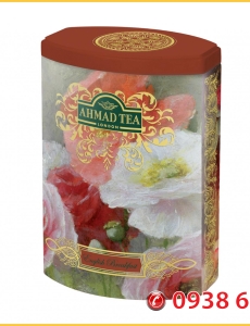 Trà Ahmad Buổi Sáng Hộp Thiếc Bầu Dục 100g - Ahmad English Breakfast Tea