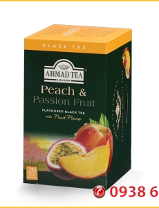 Trà Ahmad Đào Và Chanh Dây 40g - Ahmad Peach & Passion Fruit Tea