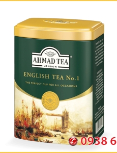 Trà Ahmad English No.1 Pha Ấm Hộp Thiếc 100g - Ahmad English No.1 Tea